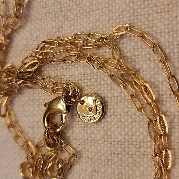 Talbots long Ruby red tassel necklace - Picture 2 of 4